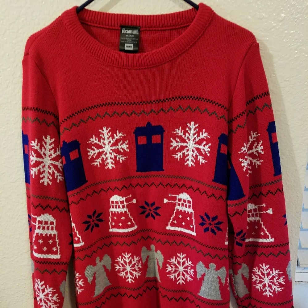 M Doctor Who sweater